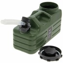 Tragbarer Wasserkanister 5 L mit zwei &Ouml;ffnungen und flexiblem Ausguss