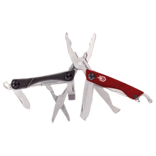 Gerber DIME Mini-Multitool in Rot mit 12 Funktionen
