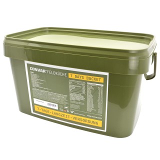 Convar Feldküche 7 Days Bucket - Notvorrat für...