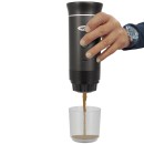 NGT Tragbare Espresso Maschine mit Heizfunktion in Schwarz