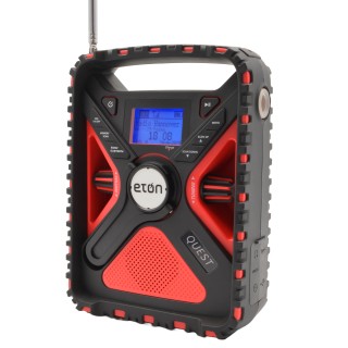 Etón Quest DAB+ Kurbelradio mit Akku, Solar, LED und Bluetooth