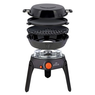 NGT Dynamic Stove BBQ Grill- und Kochstation für 450 g Gaskartusche