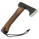 Axt „Viking“ mit Holzstiel und Lederscheide