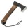 Axt „Viking“ mit Holzstiel und Lederscheide