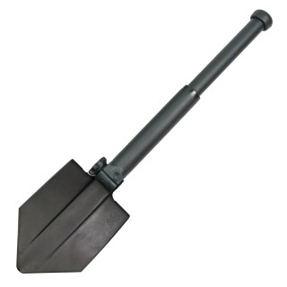 Glock Feldspaten, klappbar, mit Säge, aus Beständen der dänischen Armee