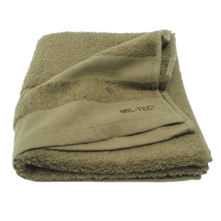 Handtuch 110 x 50 cm in Oliv aus 100% Baumwolle