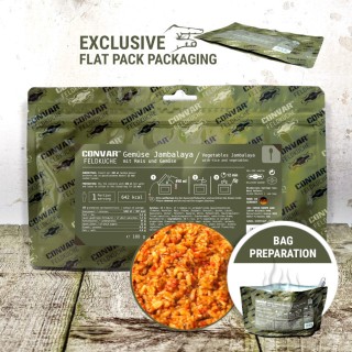Convar Feldküche Gemüse Jambalaya (180 g)