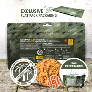 Convar Feldküche Gemüse-Risotto (160 g)