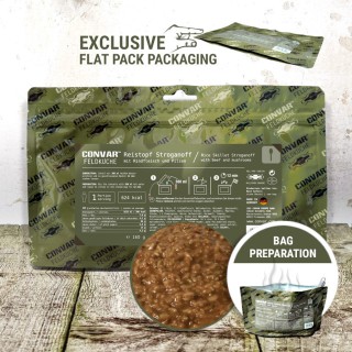 Convar Feldküche Reistopf Stroganoff (160 g)