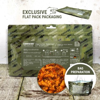 Convar Feldküche Ungarischer Nudeltopf mit Rindfleisch (150 g)