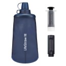 LifeStraw Peak Squeeze Bottle Wasserfilter 650 ml in Blau