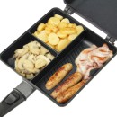 NGT Dynamic Grill - Sektionalpfanne mit Deckel und Griffen
