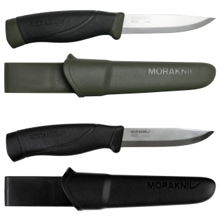 Morakniv Companion HeavyDuty Mora Messer in Oliv oder Schwarz