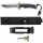Gerber Ultimate Fixed Blade Survivalmesser mit Feuerstarter, Messerschärfer, Pfeife und Holster