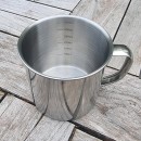 Convar Feldk&uuml;che Edelstahltasse 350 ml mit Skala an der Innenseite