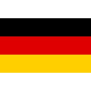 Deutschland Flagge 90 x 150 cm aus Polyester mit...