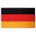 Deutschland Flagge 90 x 150 cm aus Polyester mit Metallösen