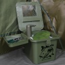 All-in-One-Waschstation mit Sp&uuml;le, Wasserhahn, zwei 5 L Beh&auml;ltern f&uuml;r Camping und Angeln