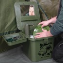 All-in-One-Waschstation mit Sp&uuml;le, Wasserhahn, zwei 5 L Beh&auml;ltern f&uuml;r Camping und Angeln
