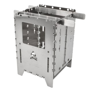 Bushcraft Essentials Bushbox XL - Falt-Kocher aus Edelstahl