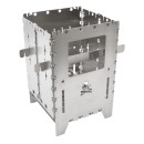 Bushcraft Essentials Bushbox XL - Falt-Kocher aus Edelstahl