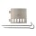 Toaks TiStand Titanium Alcohol Stove Dual Stand and Windscreen - Windschutz und Kochuntersatz