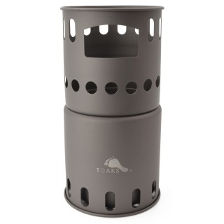 Toaks Titanium Backpacking Wood Burning Stove - ultraleichter Hobo-Ofen aus Titan