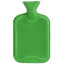 W&auml;rmflasche 2 L mit Strickbezug-Tasche in Oliv