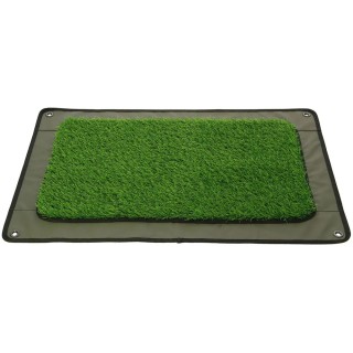 Zeltmatte 76 x 51 cm mit Kunstrasen - NGT Bivvy Mat