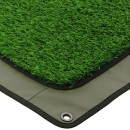 Zeltmatte 76 x 51 cm mit Kunstrasen - NGT Bivvy Mat