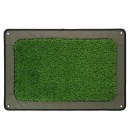 Zeltmatte 76 x 51 cm mit Kunstrasen - NGT Bivvy Mat