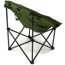 Klappbarer Campingstuhl "Sphere Moonchair" in Kugelform mit Tasche in Oliv