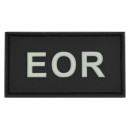 3D Patch EOR, fluoreszierender Schriftzug...
