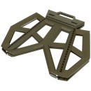 Campinghocker faltbar mit 24 cm oder 40 cm Höhe in Oliv