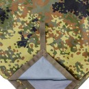 Mehrzweckplane BW &bdquo;SpezKr&ldquo; mit IR-Schutz, wasserdichtes Tarp mit Befestigungsschlaufen