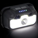 NGT LED-Stirnlampe &bdquo;Profiler&ldquo; mit Spot- und Flood-Licht, Bewegungssensor und USB-C