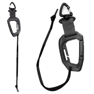 Mil-Tec Missiongear 2-Karabiner-System zur flexiblen Befestigung von Ausrüstung