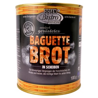DosenBistro™ Baguette-Brot zweifach geröstet...