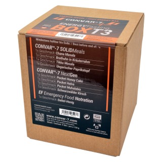 Convar-7 NextGen Energy Bar Tasting Box 3 mit neun...