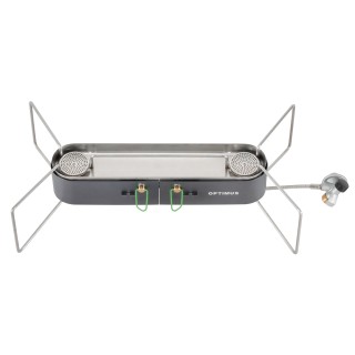 Optimus Gemini II Gaskocher mit Doppelbrenner...