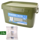 Convar Emergency Food Wassereimer 6 Liter (24x 250 ml) -...