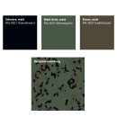 3x 1 L Decklack BW Flecktarn (RAL-Farben, matt)...