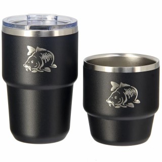 NGT Isolierbecher Set mit 180 ml, 240 ml Becher und...