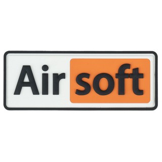 3D Patch „Airsoft“ mit Klettfläche
