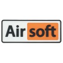 3D Patch „Airsoft“ mit Klettfläche