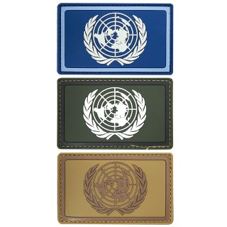 3D Patch UN United Nations - Flagge der Vereinten Nationen