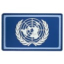 3D Patch UN United Nations - Flagge der Vereinten Nationen