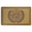 3D Patch UN United Nations - Flagge der Vereinten Nationen
