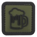 3D Patch Bierkrug 4,4 x 4,4 cm in verschiedenen Farbvarianten