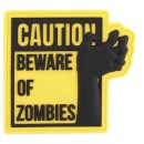 3D Patch Warnschild „Caution Beware of...